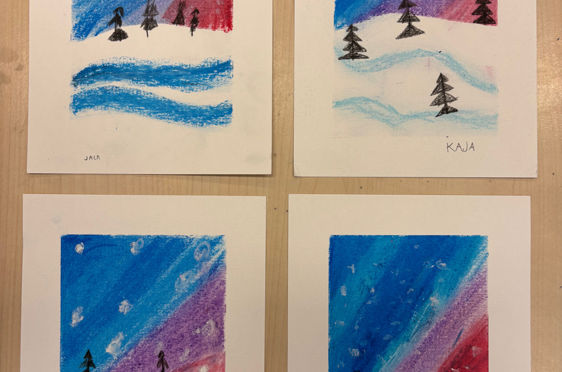 en gruppe bilder av forskjellige fjell