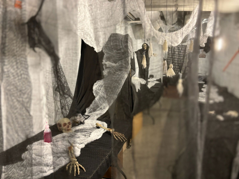 en gruppe personer i et rom