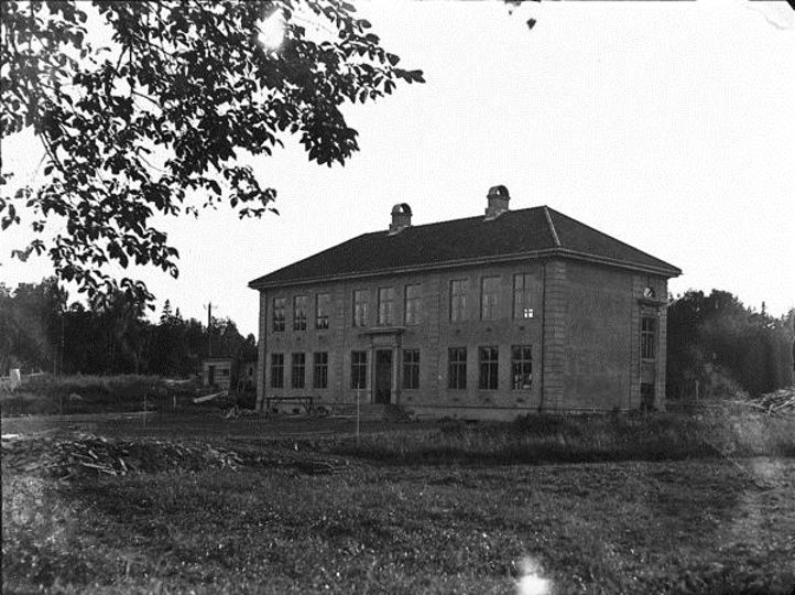 Gammelt bilde av Bygdøy skole